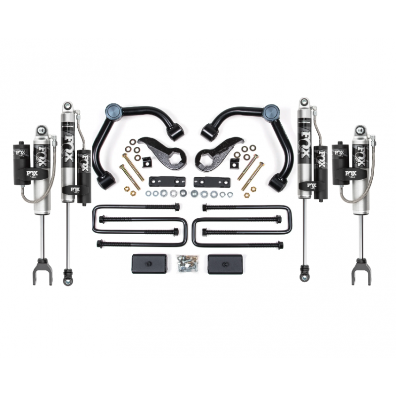 BDS 3 INCH LIFT KIT Fox 2.0 Remote Res  CHEVY SILVERADO 2500HD (20-24)